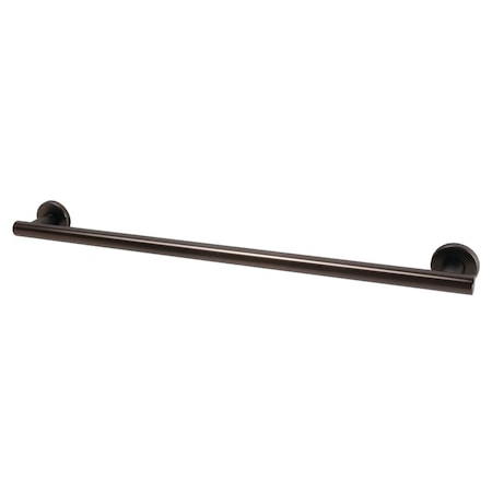 Kingston Brass GBS1432CS5 32-Inch x 1-1/4 Inch O.D Grab Bar, Oil Rubbed Bronze GBS1432CS5
